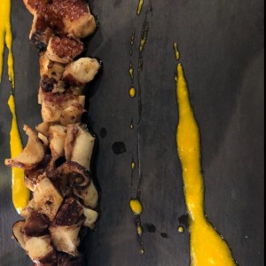 Pulpo al Carbon , Delicioso !!!