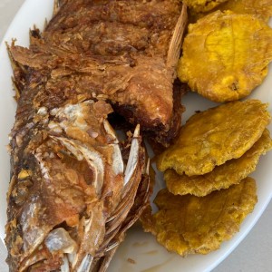 Pargo frito