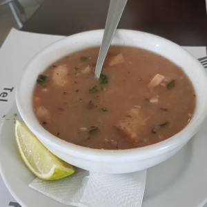 sopa de mariscos