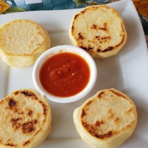 arepitas de queso mozzarela