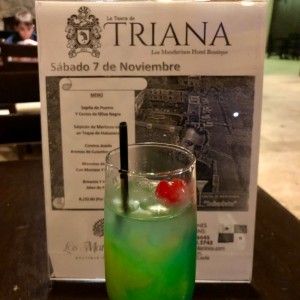 trago de bienvenida 