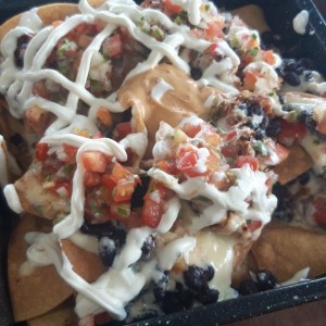 Nachos Mixtos - Pollo y Cerdo