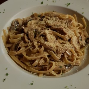 pasta con hongos