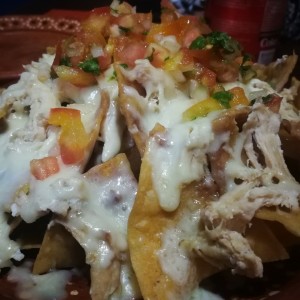 Nachos de pollo