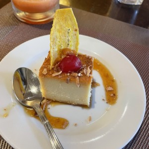 Flan de la casa