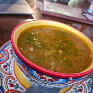 Sopa de Costilla de Ternera