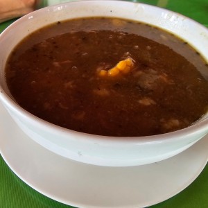 sopa de res