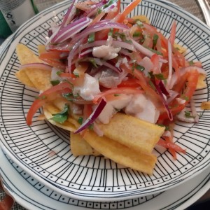 Ceviche de corvina