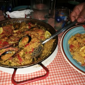 Paella de mariscos