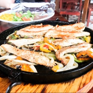 fajitas de pollo