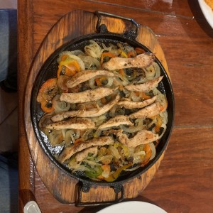 fajitas de pollo