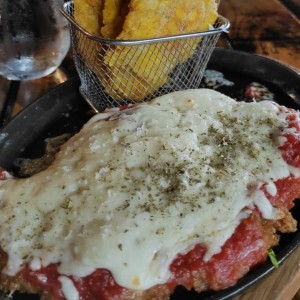 Milanesa de pollo