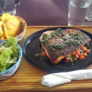 Salmon a la parrilla