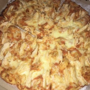 pizza grande de pollo