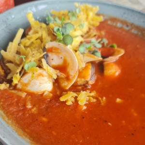 sopa de almejas