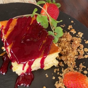 cheesecake de fresa