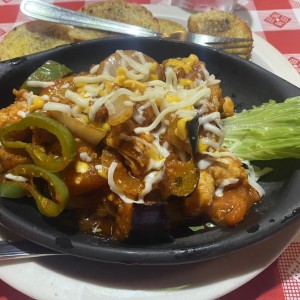 Salteado de pollo