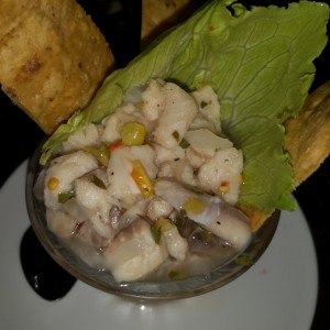 ceviche de corvina