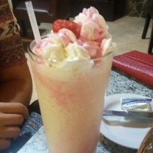 batido de fresa