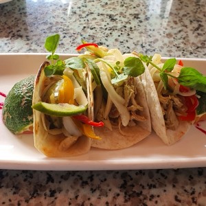 tacos de pollo