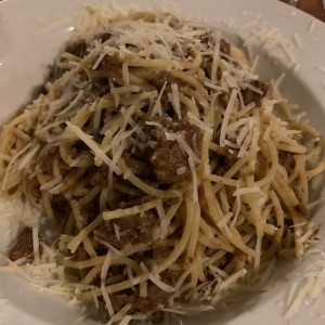 pasta con ragu de ossobuco