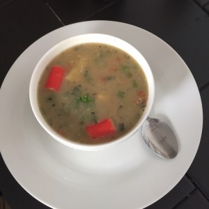 sopa de mariscos