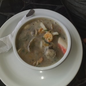 sopa de mariscos