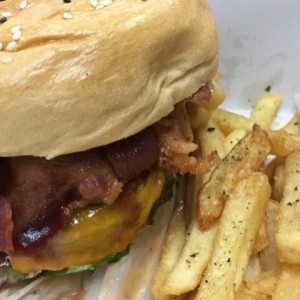 Classic bacon cheeseburger