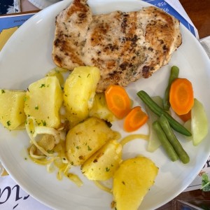 Pollo a la plancha