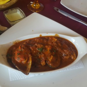 Cazuela de mariscos