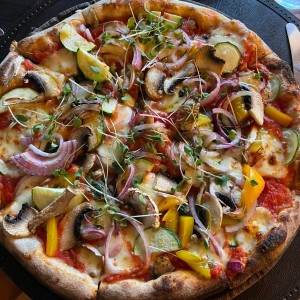 Pizza vegetariana