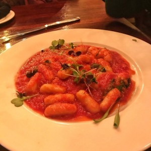 Gnocchi en salsa pomodoro