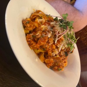 Tagliatelle de chorizo