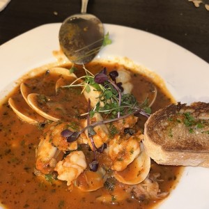 Sopa de mariscos 