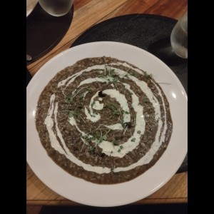 Ristto Trufa Negra y Queso Asiago