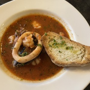 Sopa de mariscos 