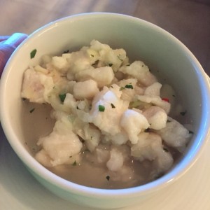 ceviche de corvina