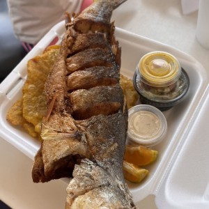 Pescado frito