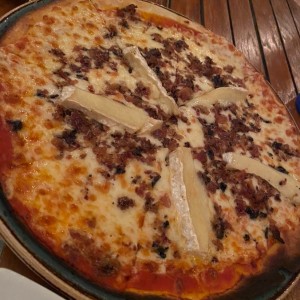 pizza bacon