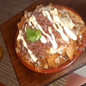 nachos a la brasa