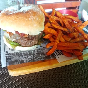 hamburguesa con camote