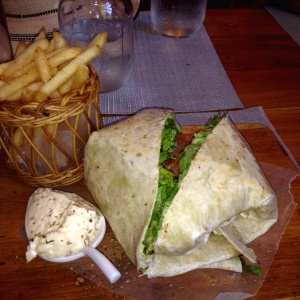 Wrap de pollo