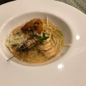 Arroz Meloso con Mariscos