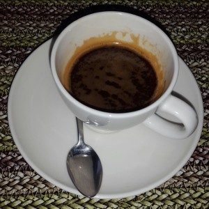 Espresso en su punto..