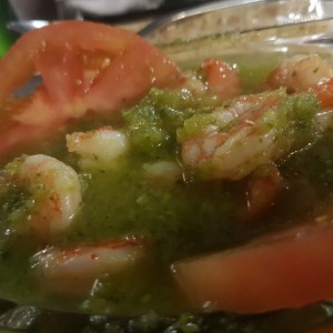 ceviche de camarones