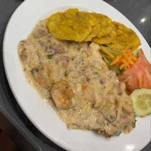 filete de pescado a lo macho