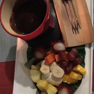 fondue de chocolate 