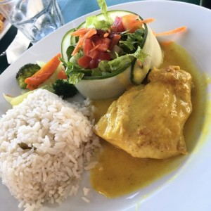 pescado curry