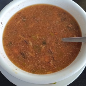 Sopa de mariscos 