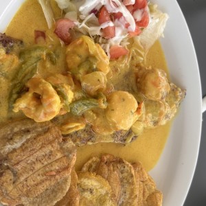 FILETE DE PESCADO A LO MACHO